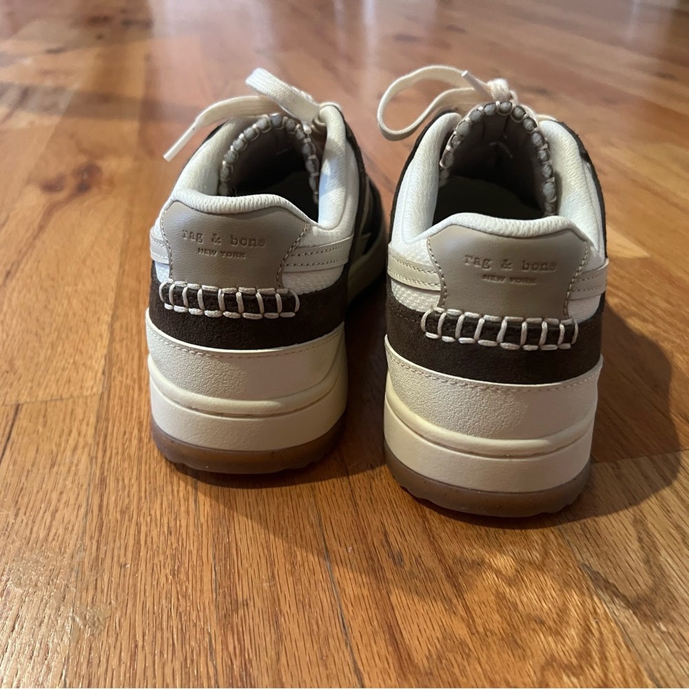 rag & bone Retro Women’s Tennis Sneakers - Never Worn, Size 10 - Picture 7 of 8